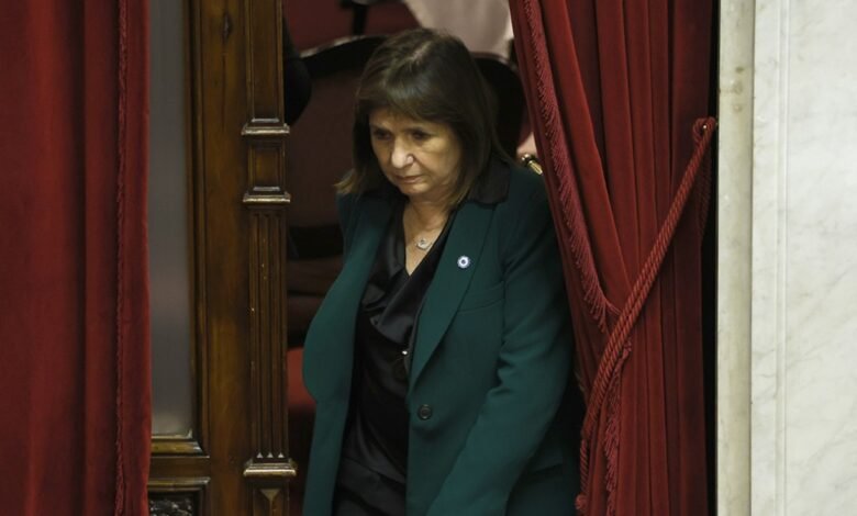 Golpeada, Patricia atacó a los aliados: "están pensando más en las elecciones que en los proyectos"
