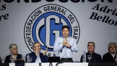 Kicillof encabezó un acto con la CGT en Chaco: "Milei, la culpa del endeudamiento de las familias es tuya"