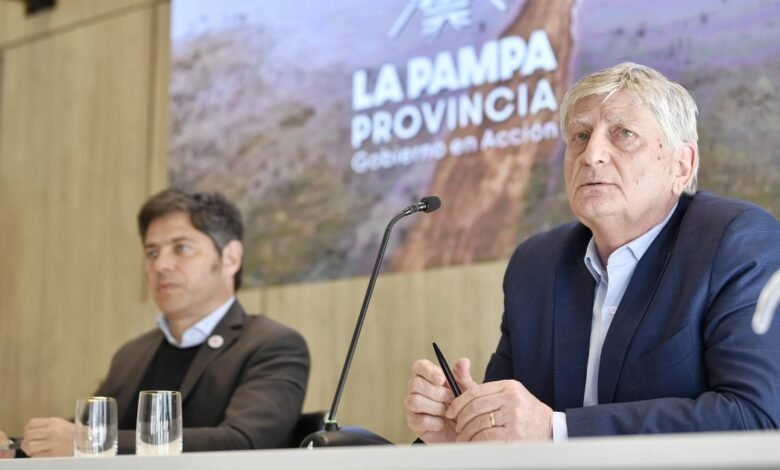 Kicillof y Ziliotto le exigieron recursos a Milei para mitigar el impacto de El Niño