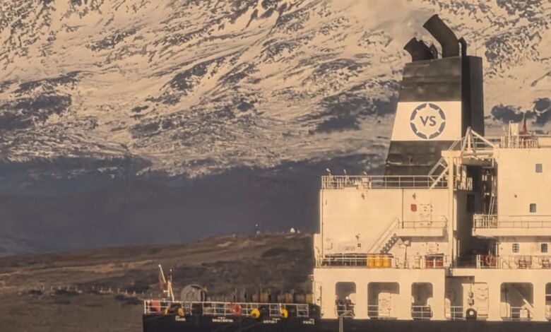 Un buque inglés desembarcó en el puerto de Ushuaia intervenido por Milei