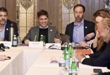 Manzano sorprendió al sumarse a un encuentro con Kicillof en Nueva York