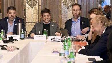 Manzano sorprendió al sumarse a un encuentro con Kicillof en Nueva York
