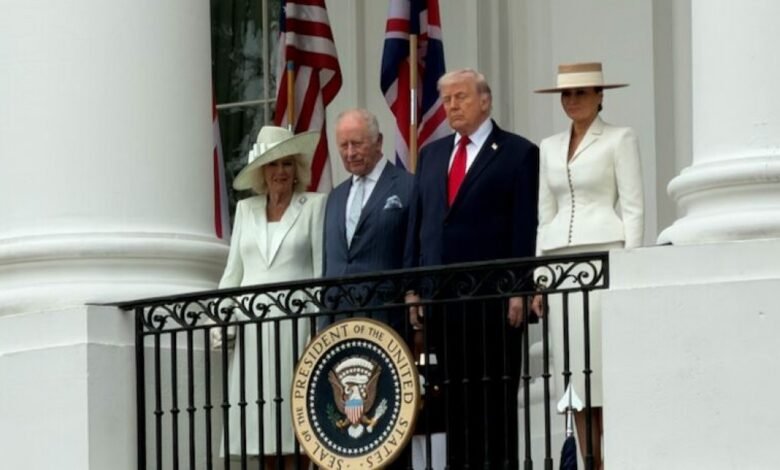 Sugestivo posteo de Trump con el rey del Reino Unido tras el discurso de Milei