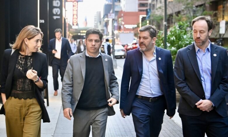 Tras las reuniones en Estados Unidos, Kicillof suspendió el viaje a China