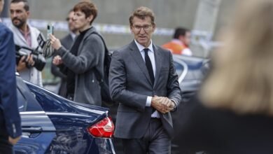 El líder del Partido Popular confirmó el malestar por la visita de Milei