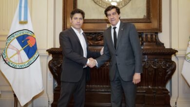 Kicillof se reunió con el radical Sadir en Jujuy y propuso trabajar juntos para resistir a Milei