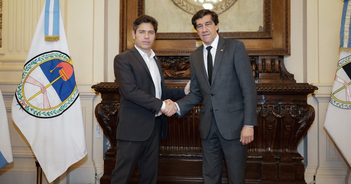 Kicillof se reunió con el radical Sadir en Jujuy y propuso trabajar juntos para resistir a Milei