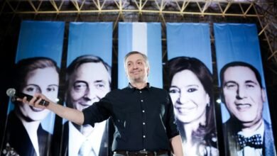 Máximo llamó a "hacer presidenta" a Cristina