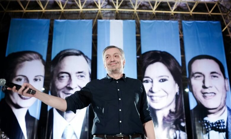 Máximo llamó a "hacer presidenta" a Cristina