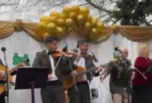 Monteoliva se hizo animar el cumple con la banda de Gendarmería y festejó en una dependencia oficial